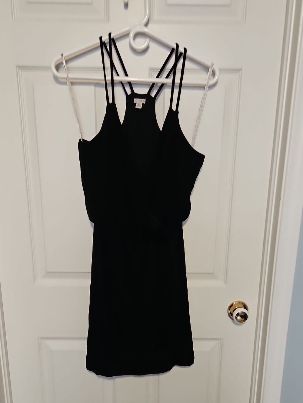 Women’s Black Strappy Dress